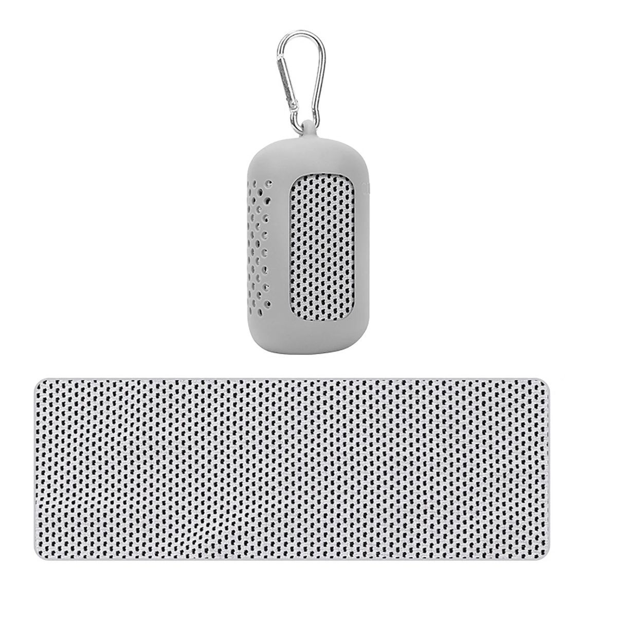 Polyester Workout Towel with Portable Silicone Pouch 7