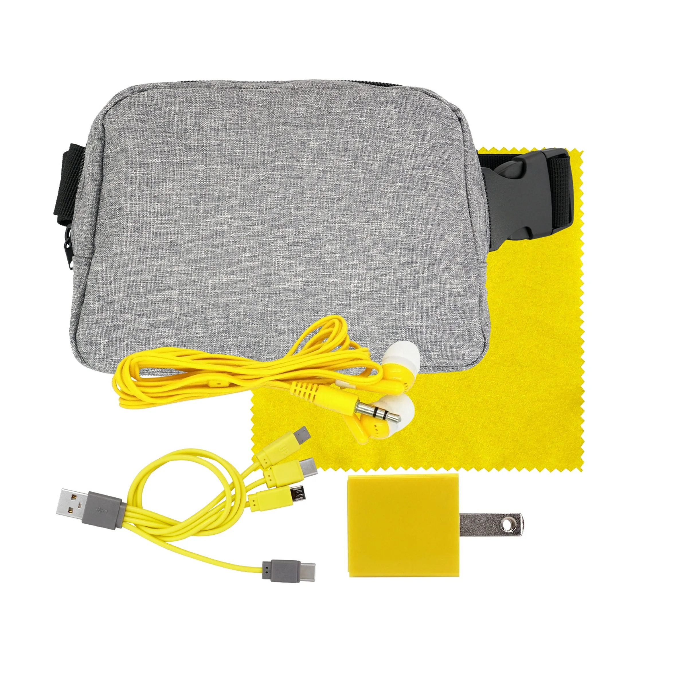 RECYCLED FANNY PACK ULTIMATE TRAVEL SET 18