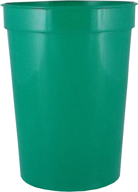 12 oz Smooth Plastic Stadium Cup