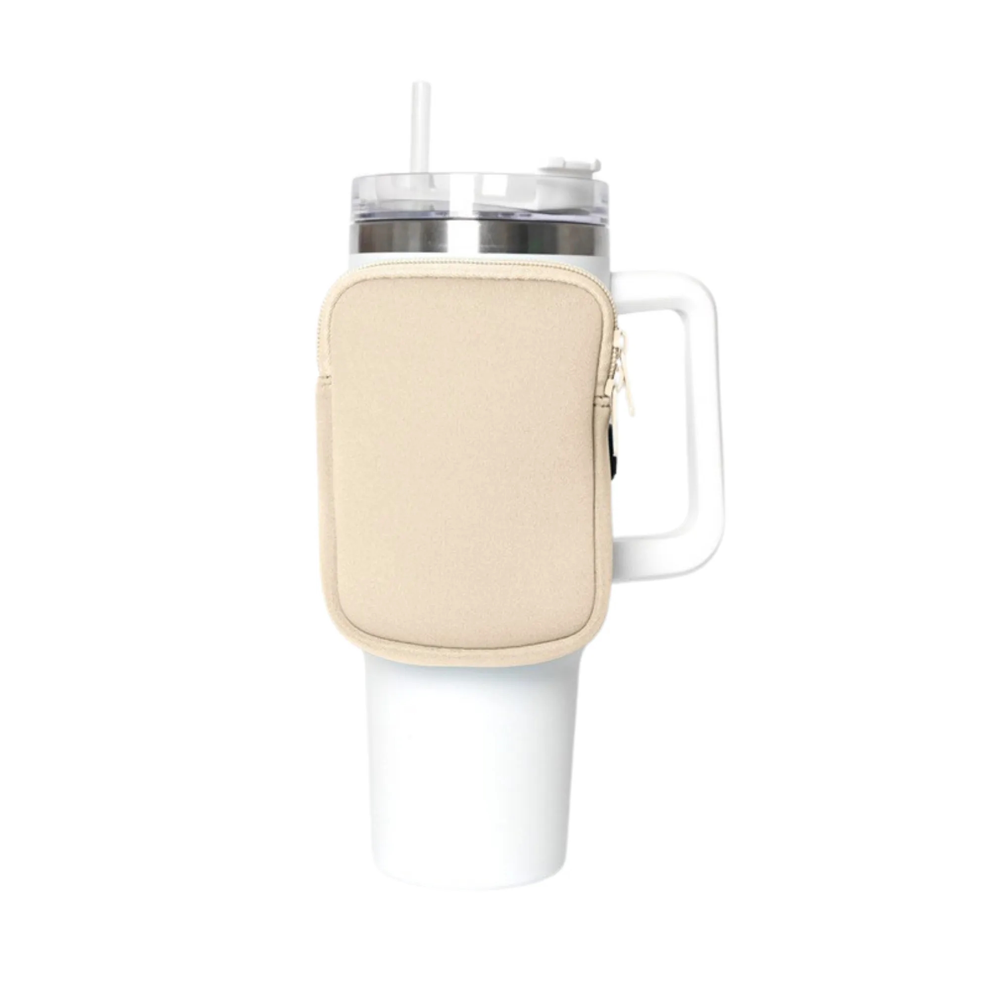 Cold Drinks, Strong Grip - 40OZ Ice Bully Handle Tumbler Set 6