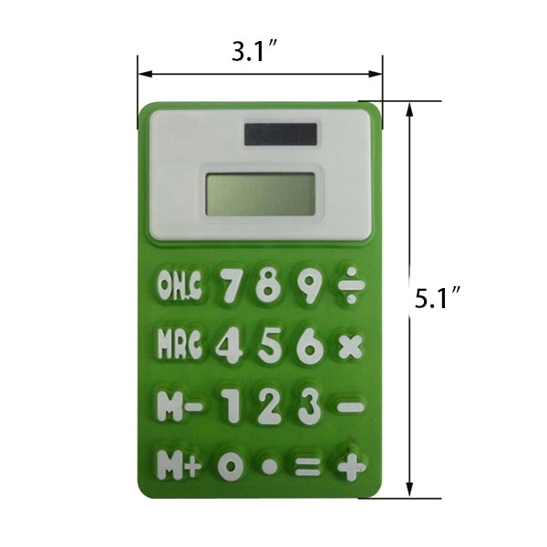 Foldable Silicone Calculator 5
