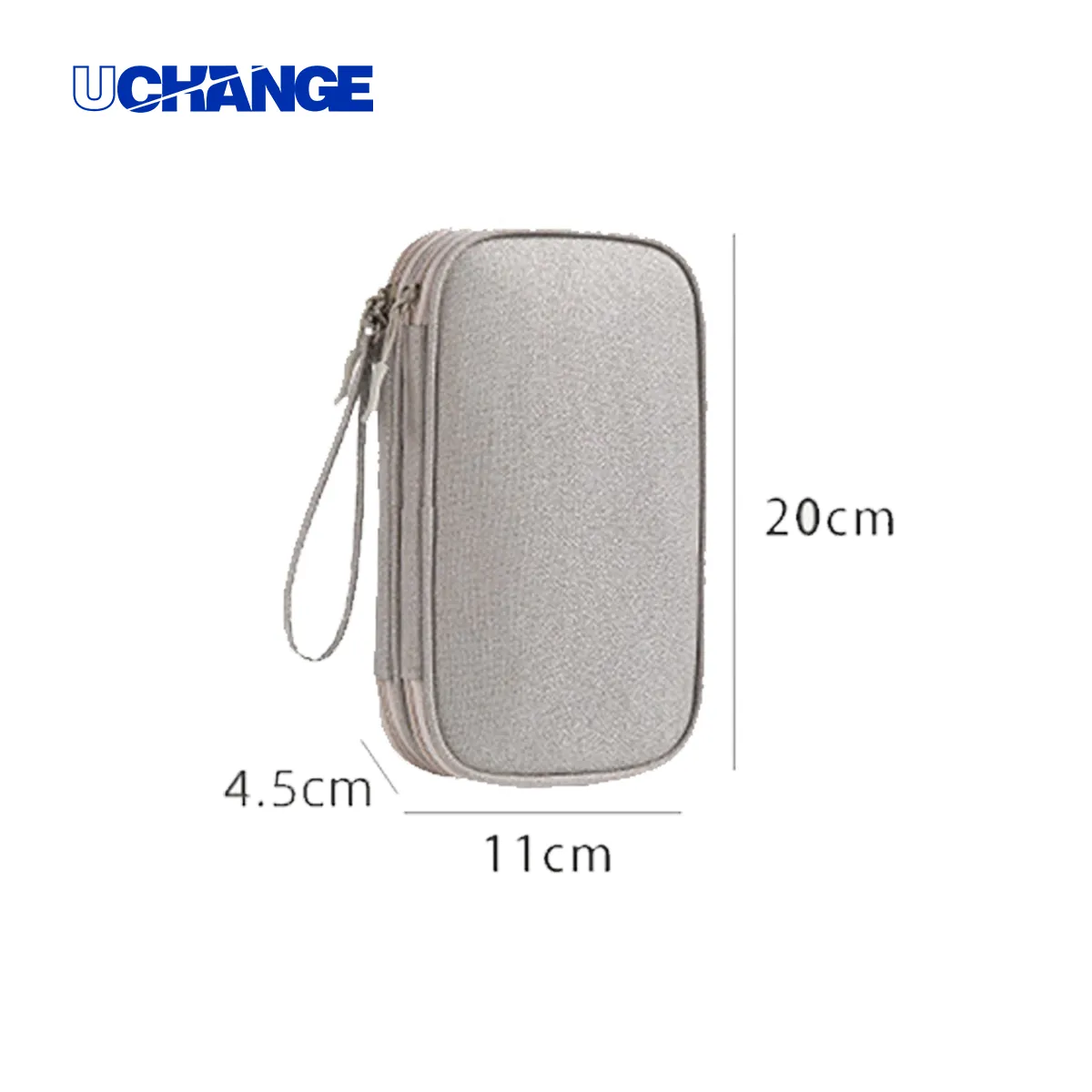 Travel Cable Organizer Case With Power Bank Pocket 4