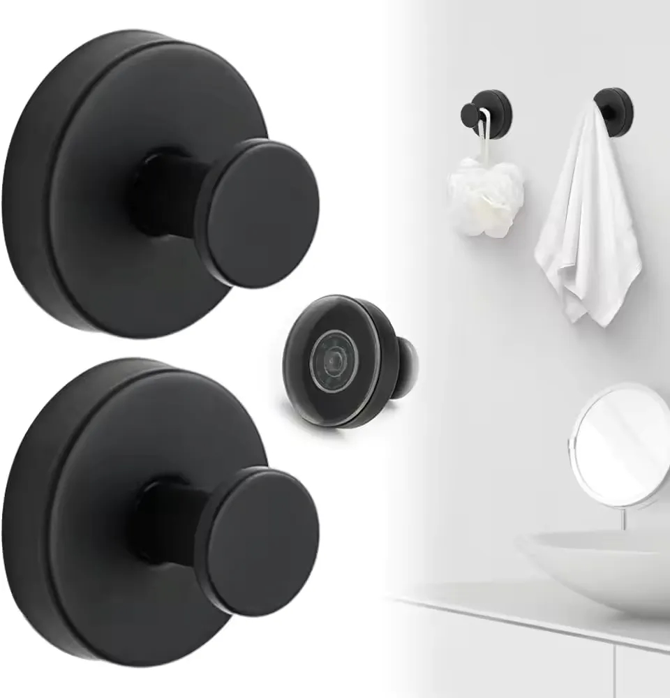 2 Pcack Bath Robe Looafh Hook for Hanging 3
