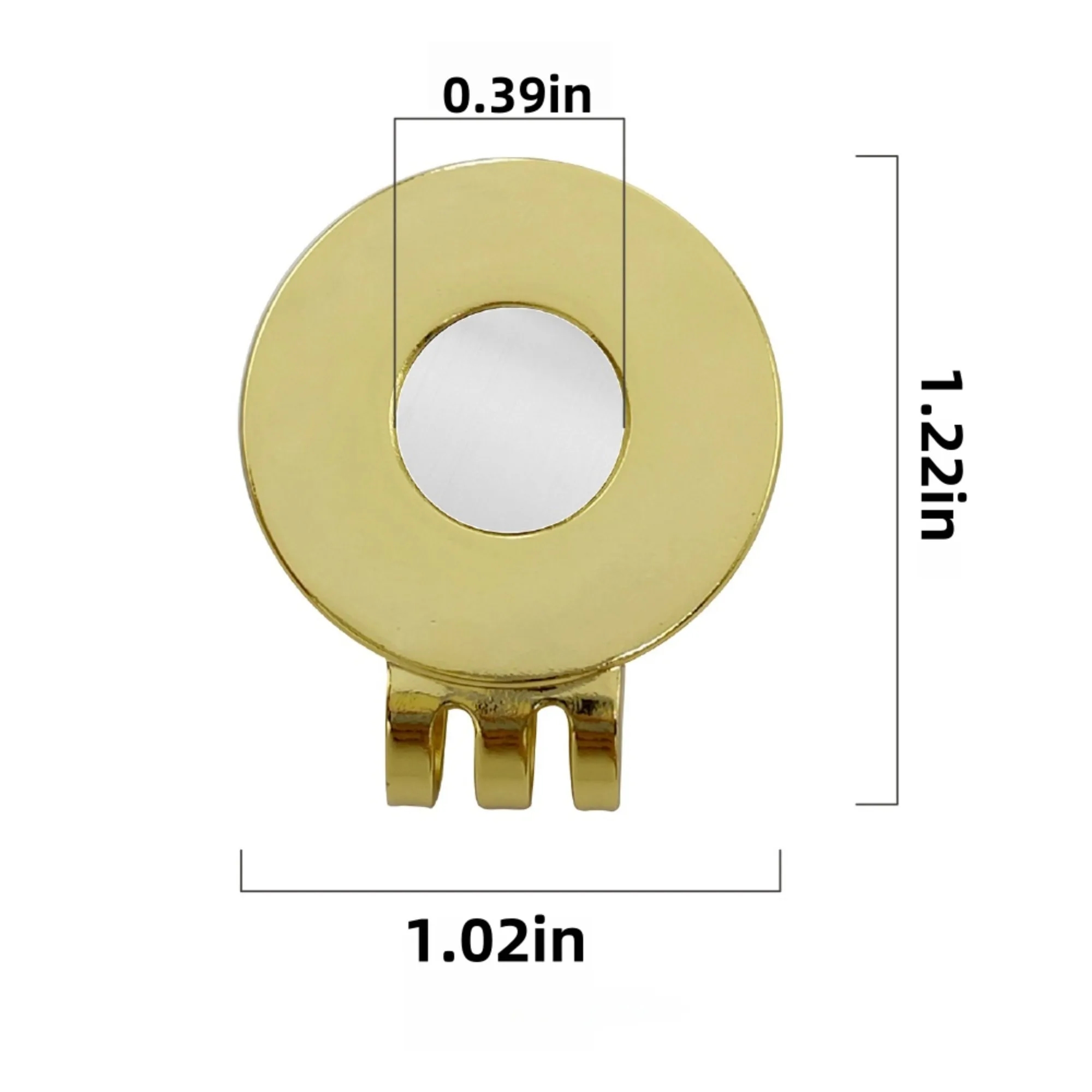 Custom golf mark hat clip 2