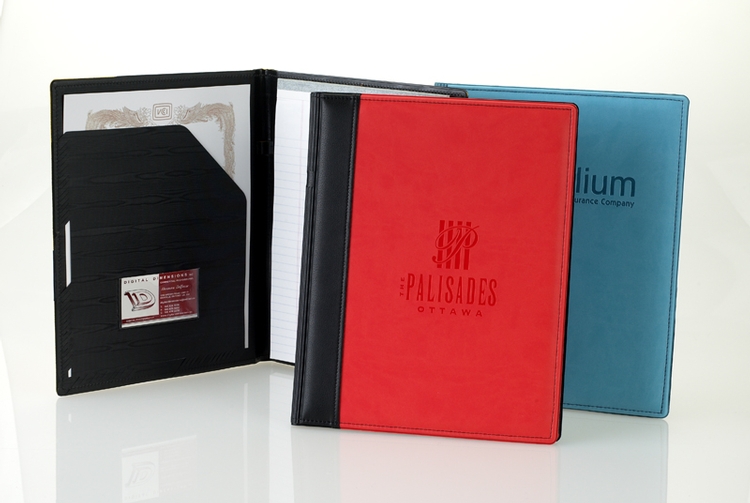 2 Tone Letter Size Padfolio 1