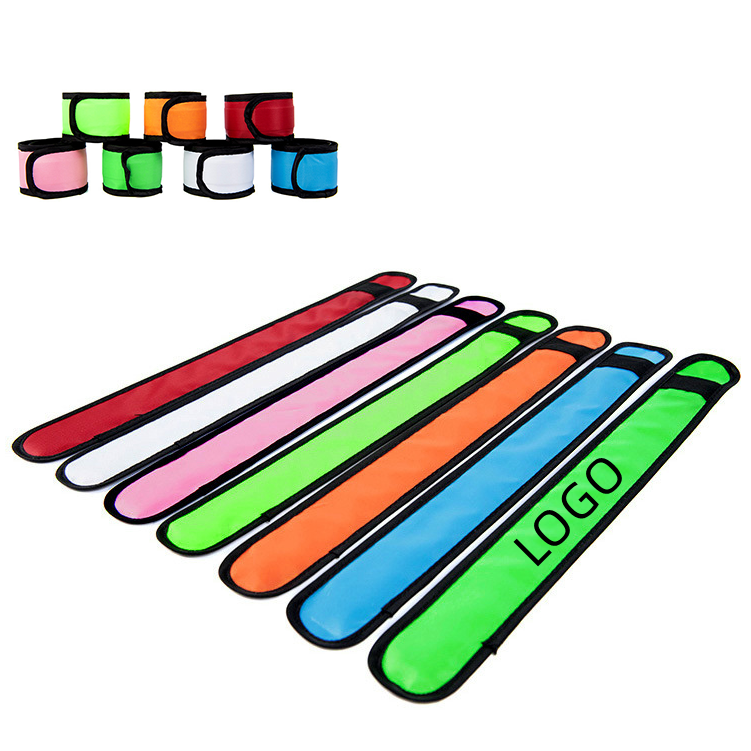 LED Silicone Luminous Slap Bracelet MOQ 50pcs 1