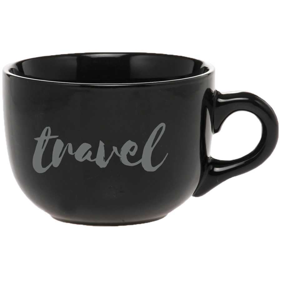 18 oz. Ceramic Cappuccino Custom Mug