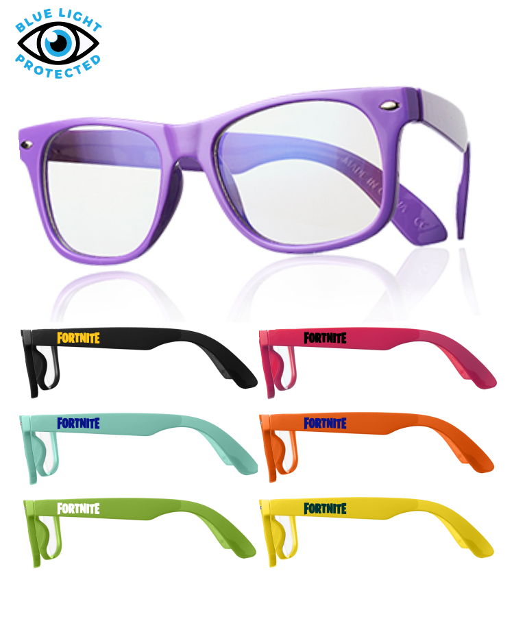 Union Printed - Youth Malibu Uv400 Eyeglasses - Blue Light Blocking - 1-Color Logo 1