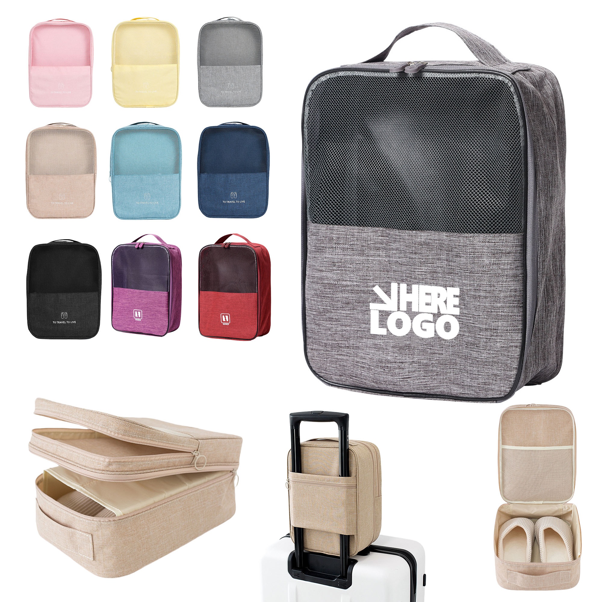 Travel Shoe Storage Pouch 2