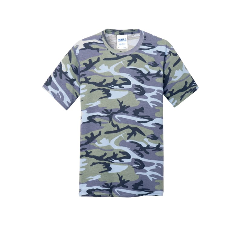 Port & Company Core Cotton Camo Tee. 2