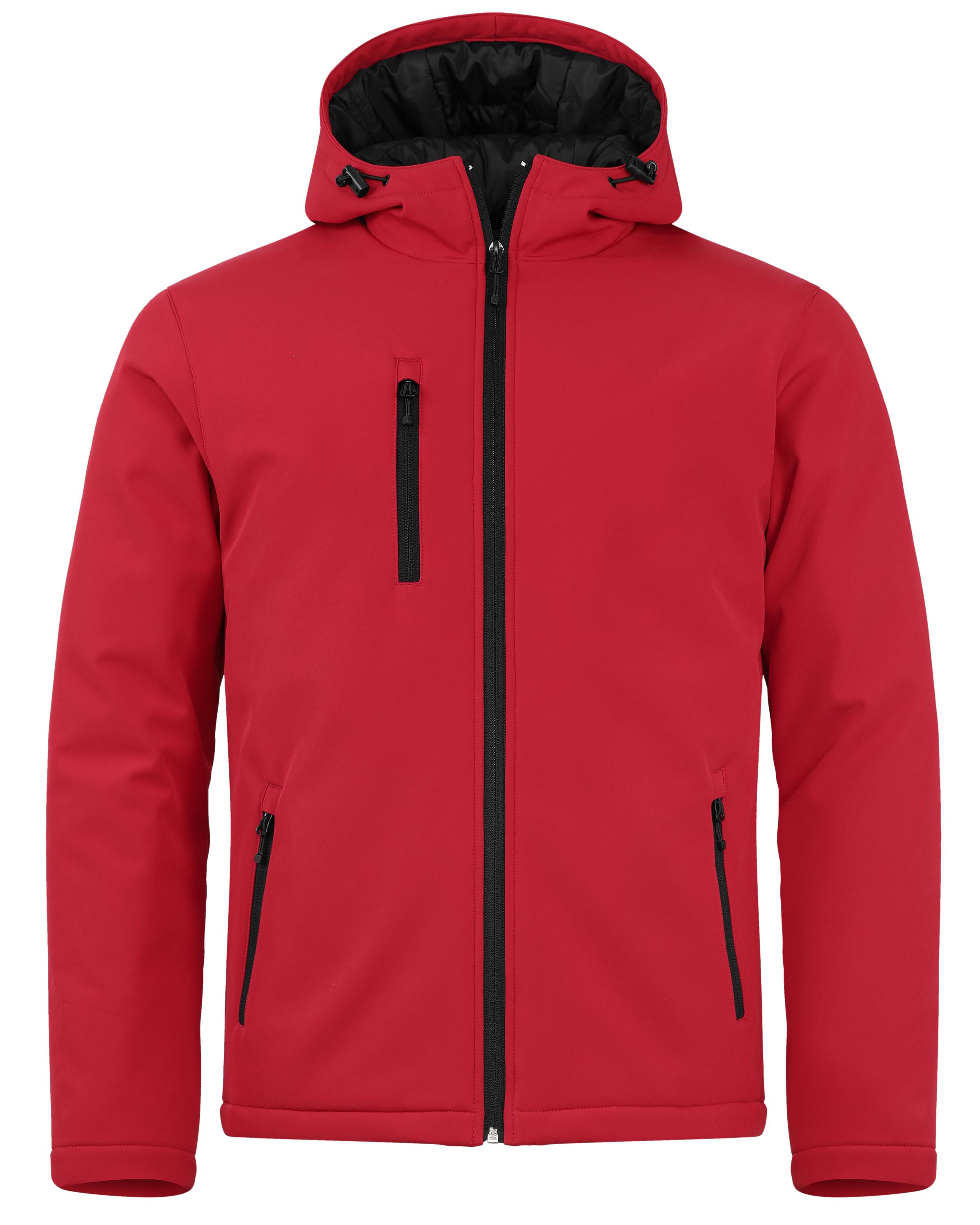 Clique Equinox Insulated Softshell Mens Full Zip Hooded Jacket 8
