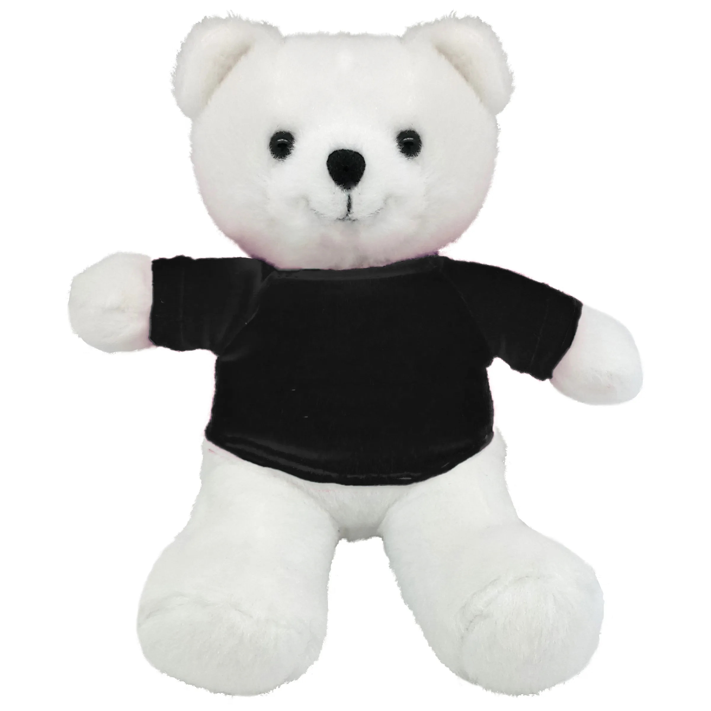 7" White Beanie Bear 2