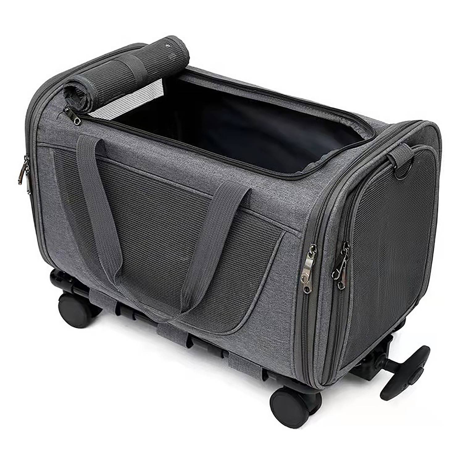 Oxford Pet Trolley Case Mesh Bag 6