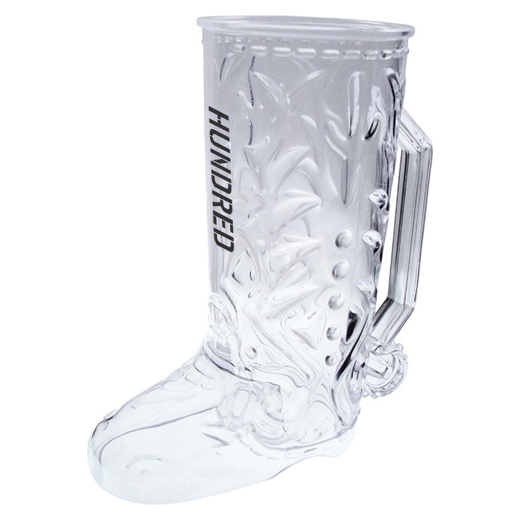 20oz Acrylic Western Boot Cup