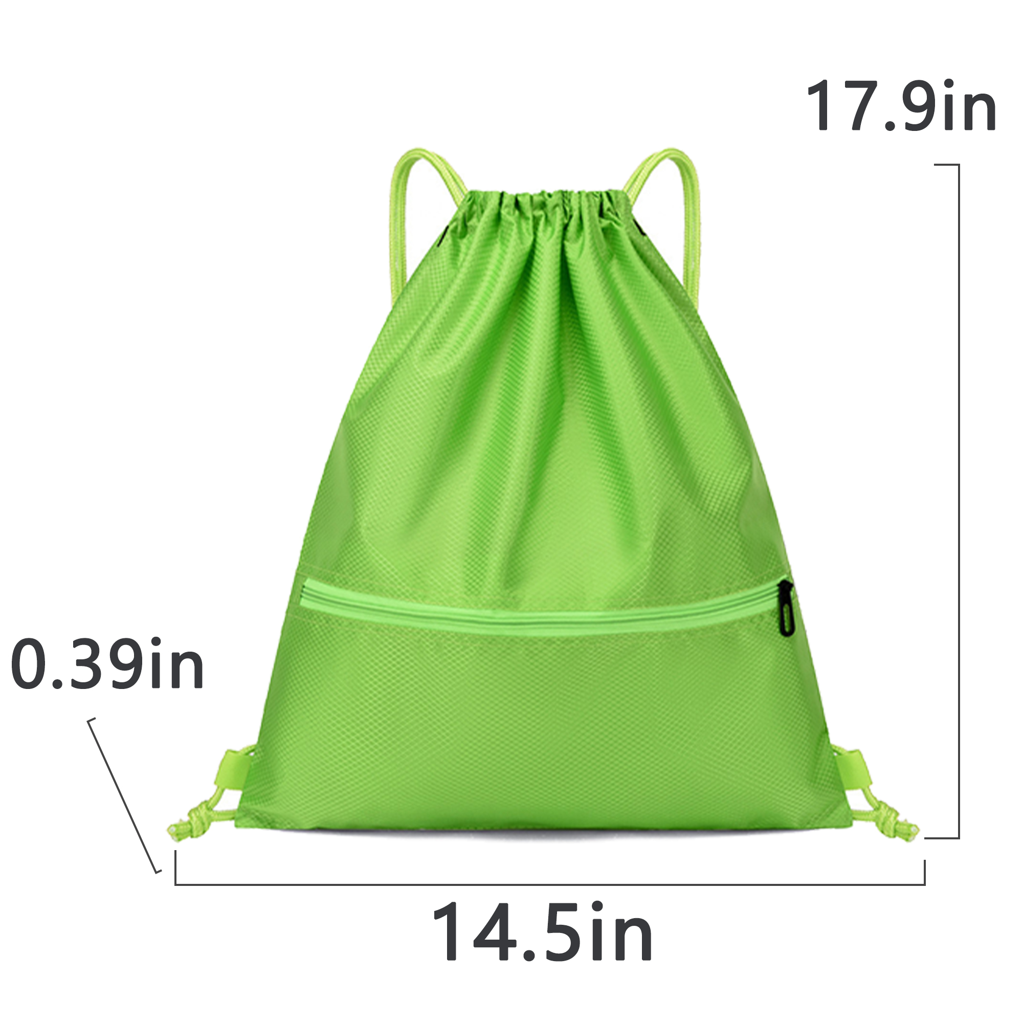 12-Color Basketball Oxford Drawstring Backpack 4