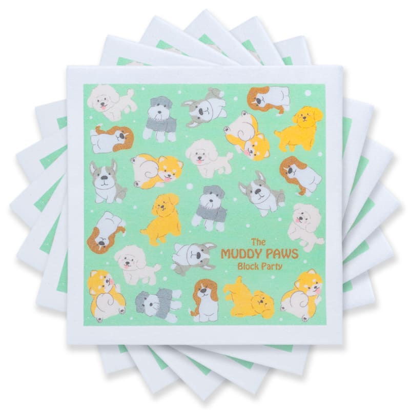 Large Print Full Color Linen-Like Beverage Napkins 62