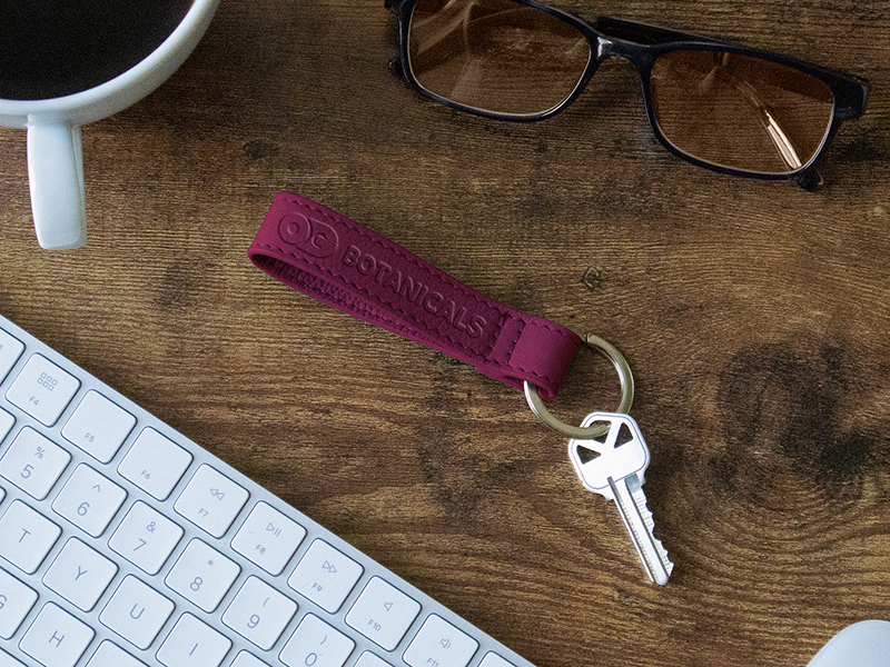 Real Leather Key Ring