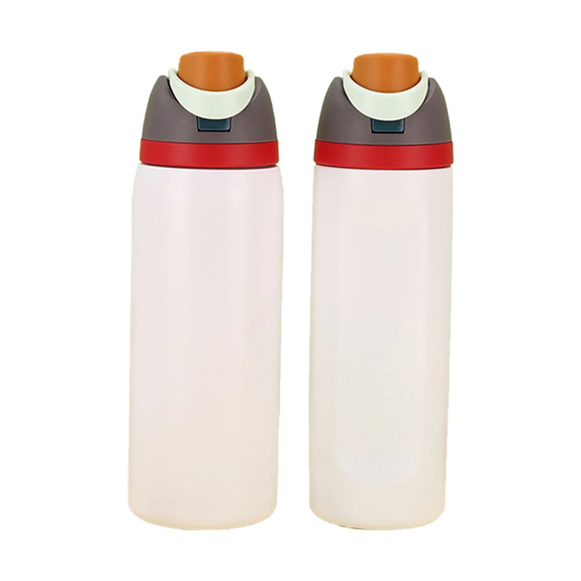 24 Oz Double Layer Insulated Water Bottle With Straw, custom water bottle with logo imprint 5