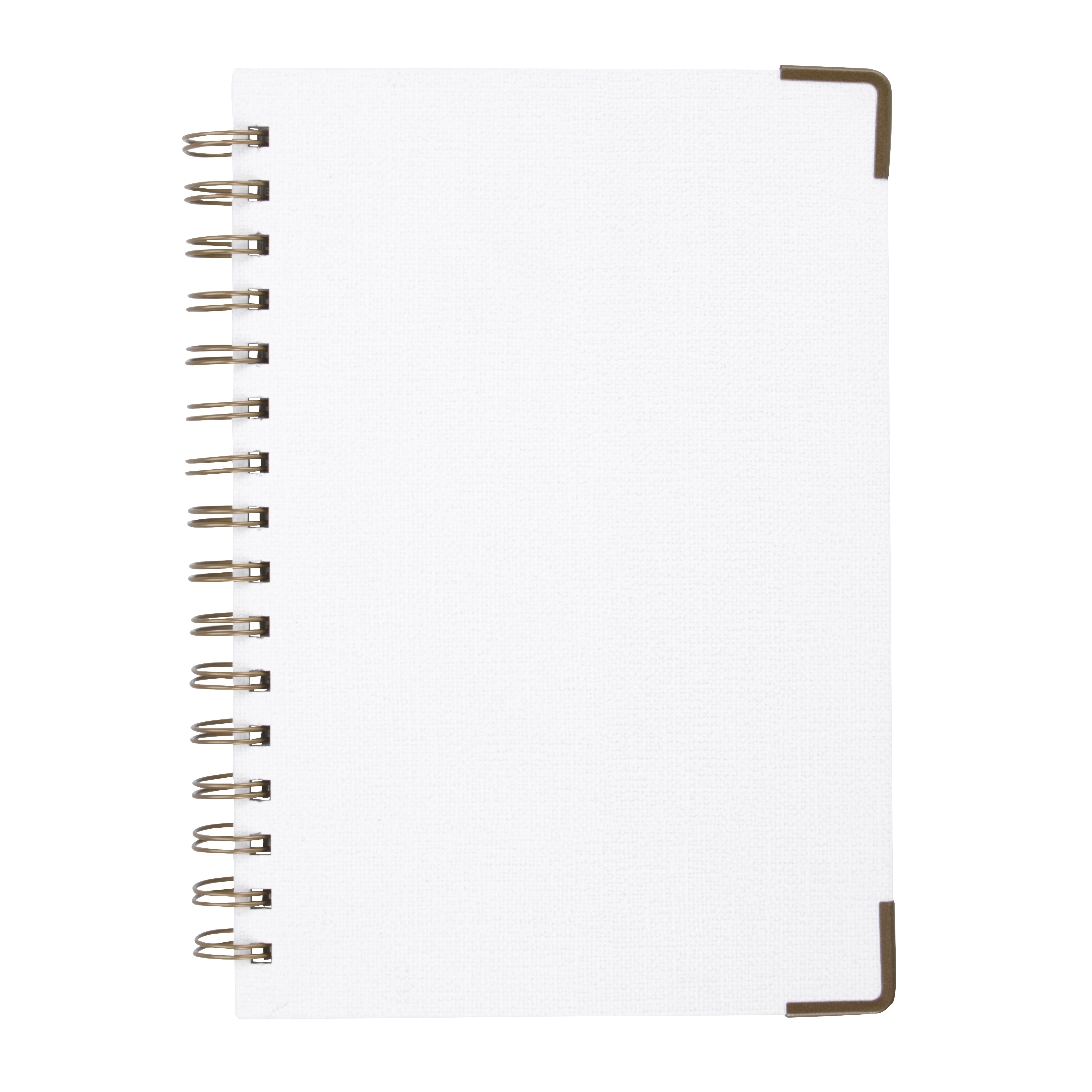 Good Value™ Woven Paper Hardback With Metal Accents Notebook 7