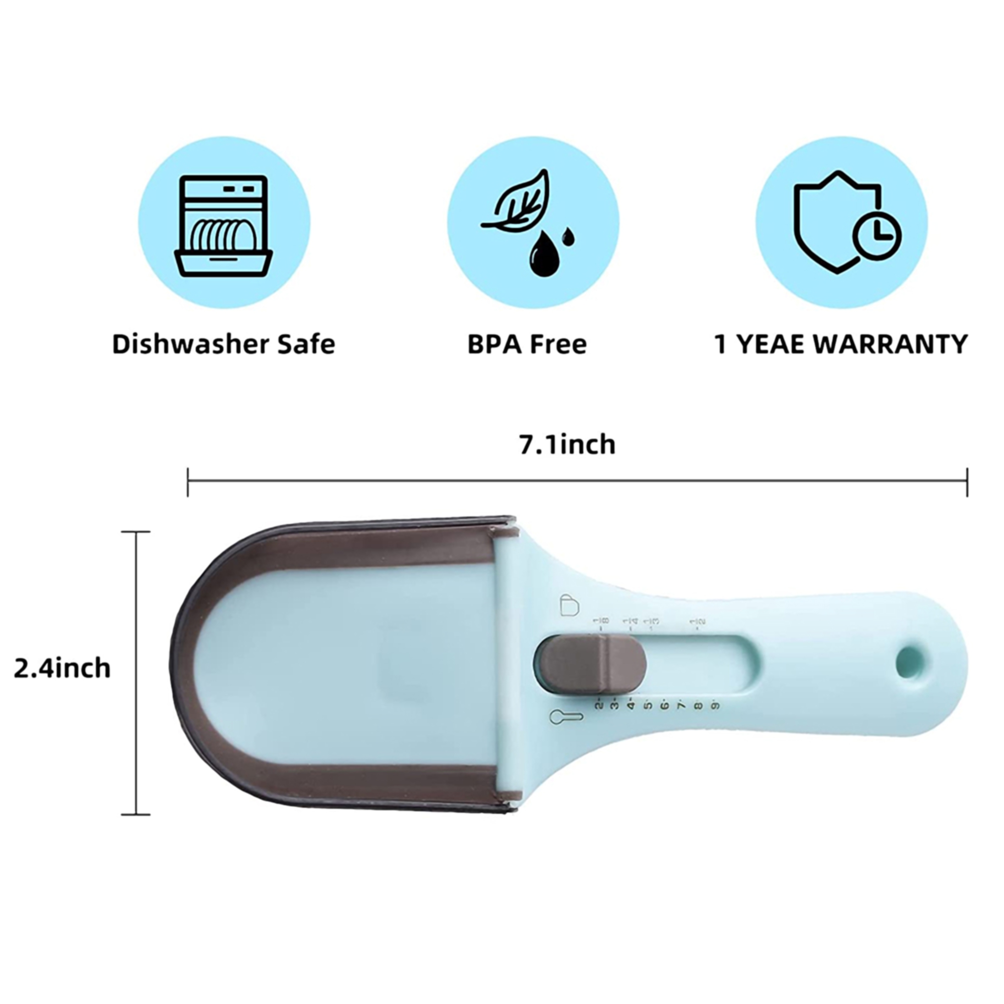 Adjustable Sliding Measuring Spoon 5