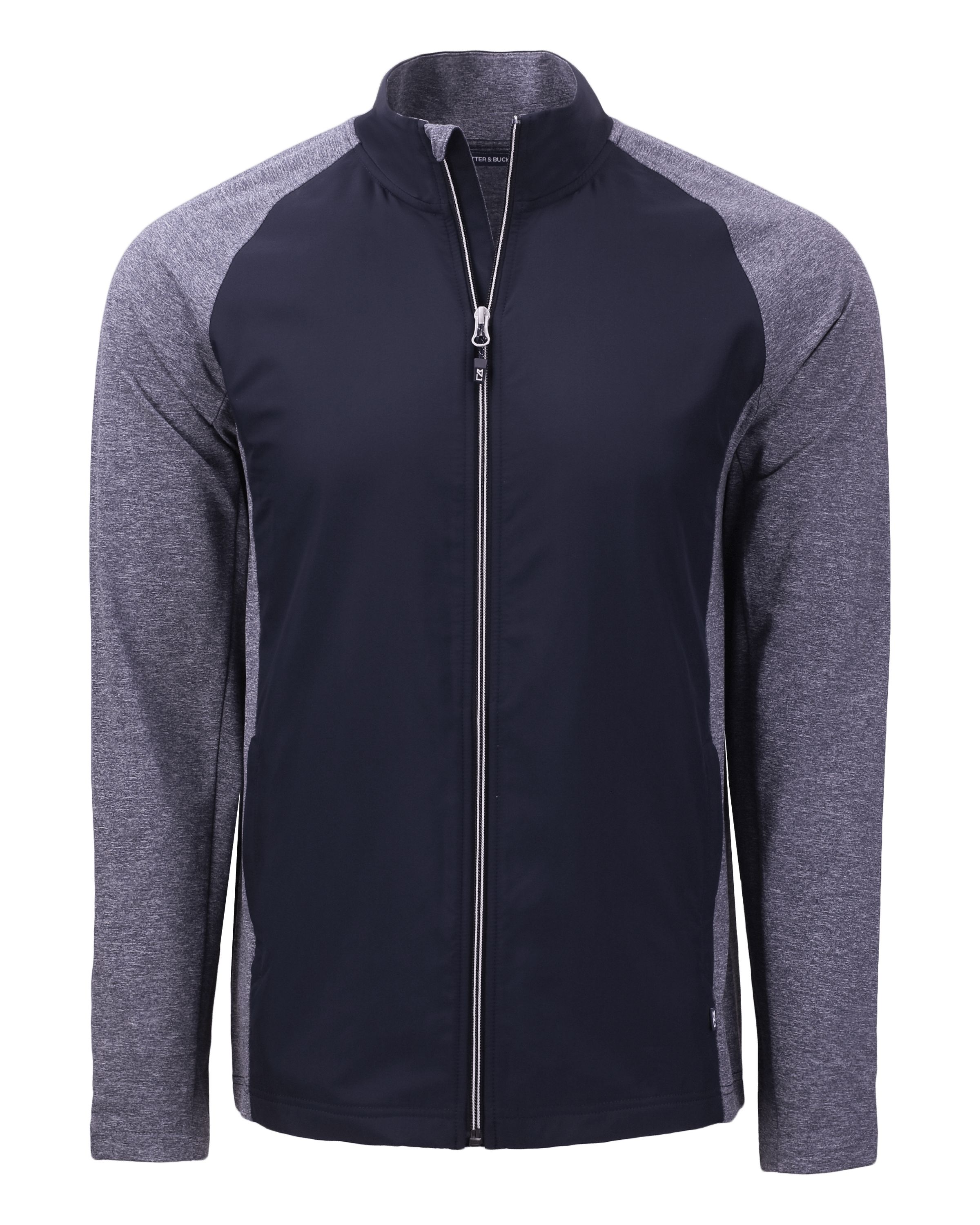 Cutter & Buck Adapt Recycled Soft Knit Stretch Mens Hybrid Full Zip Jacket 23