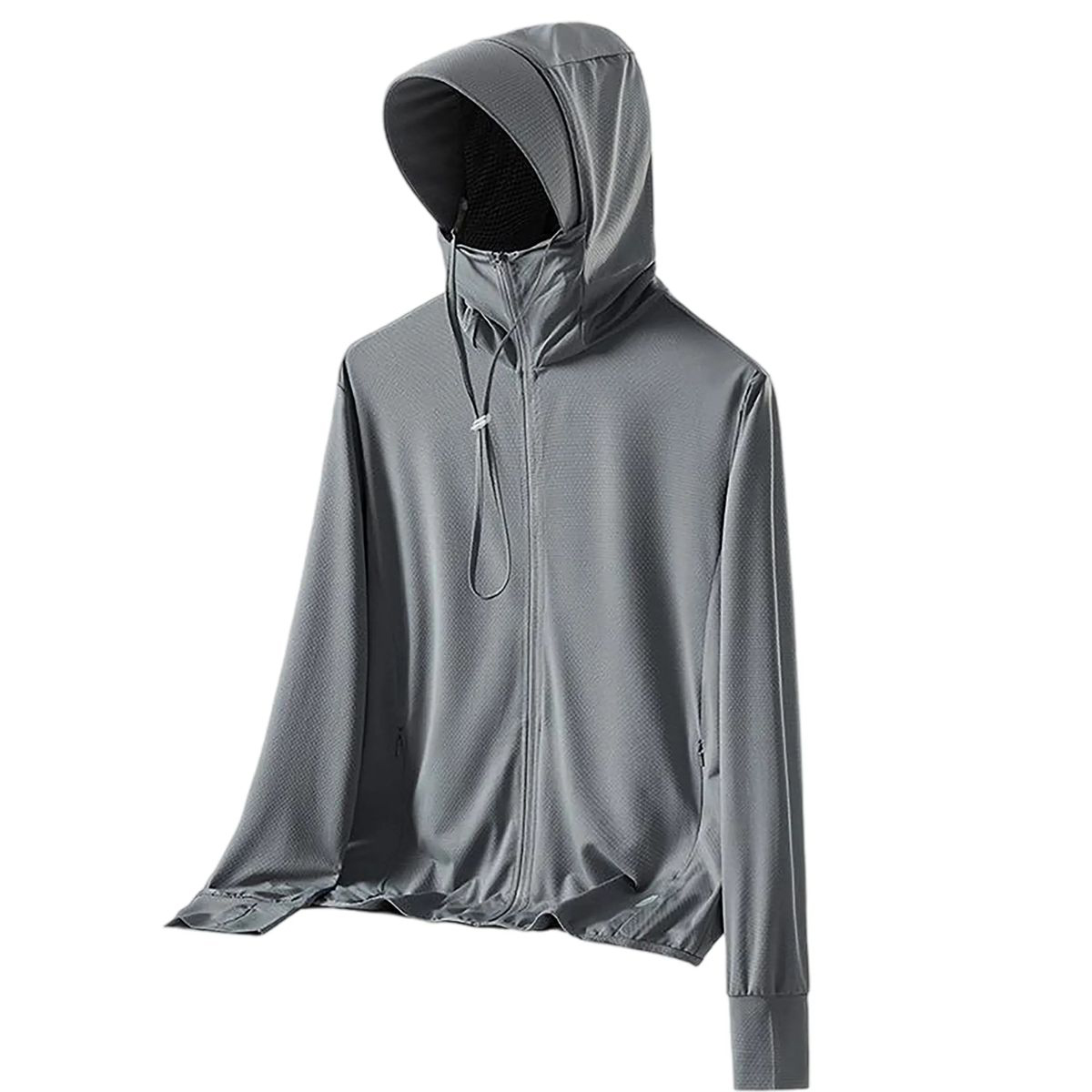 Quick Dry Hooded Polyester Sunscreen for Cycling and Hiking 4