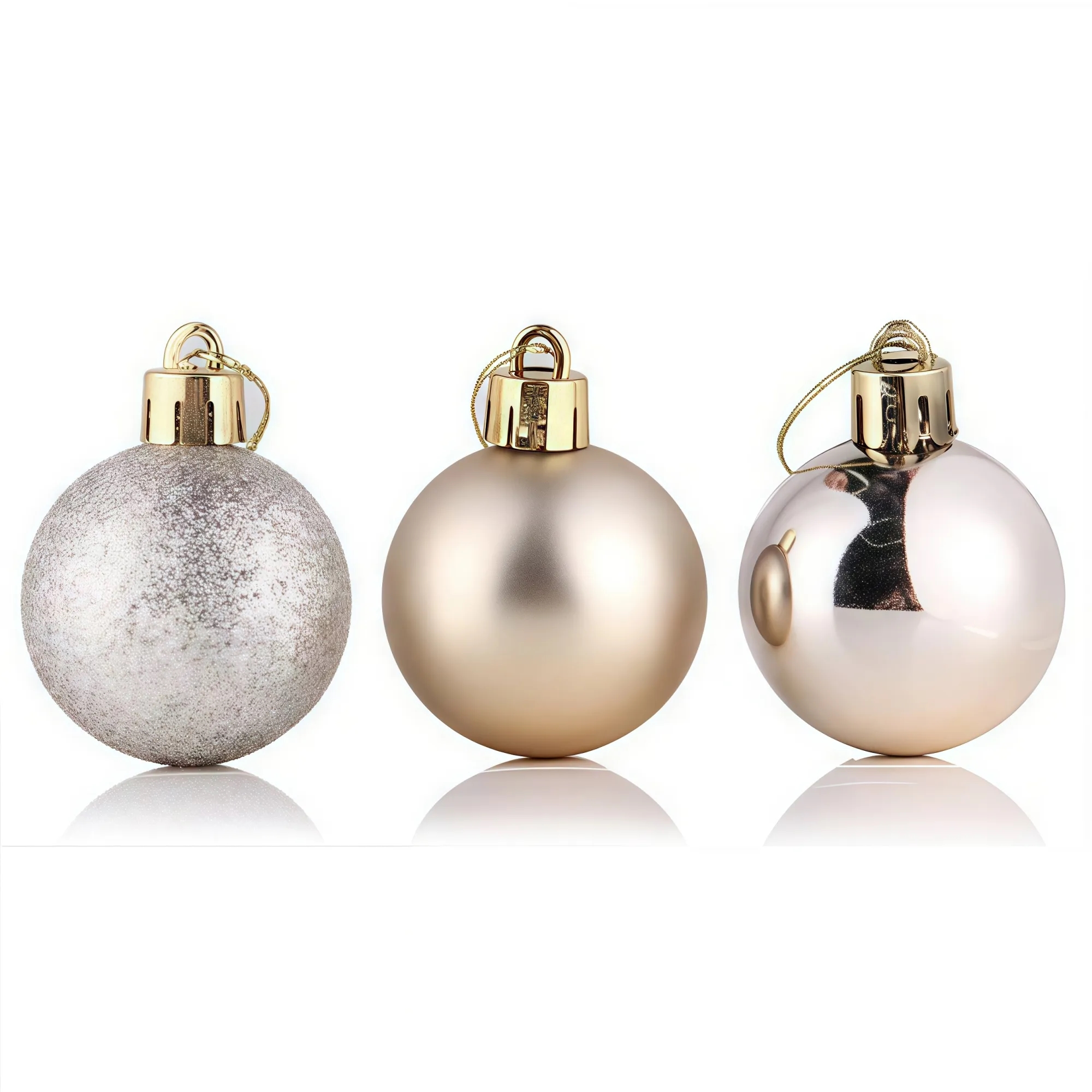 Party Christmas Plastic Decorative Balls 4