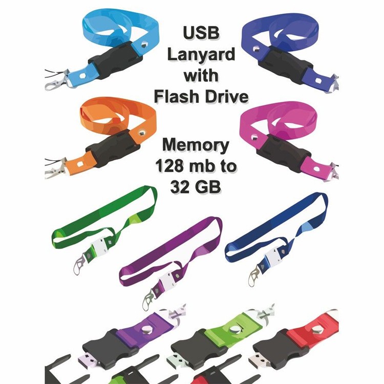 Lanyard Flash Drive / USB - 16 GB