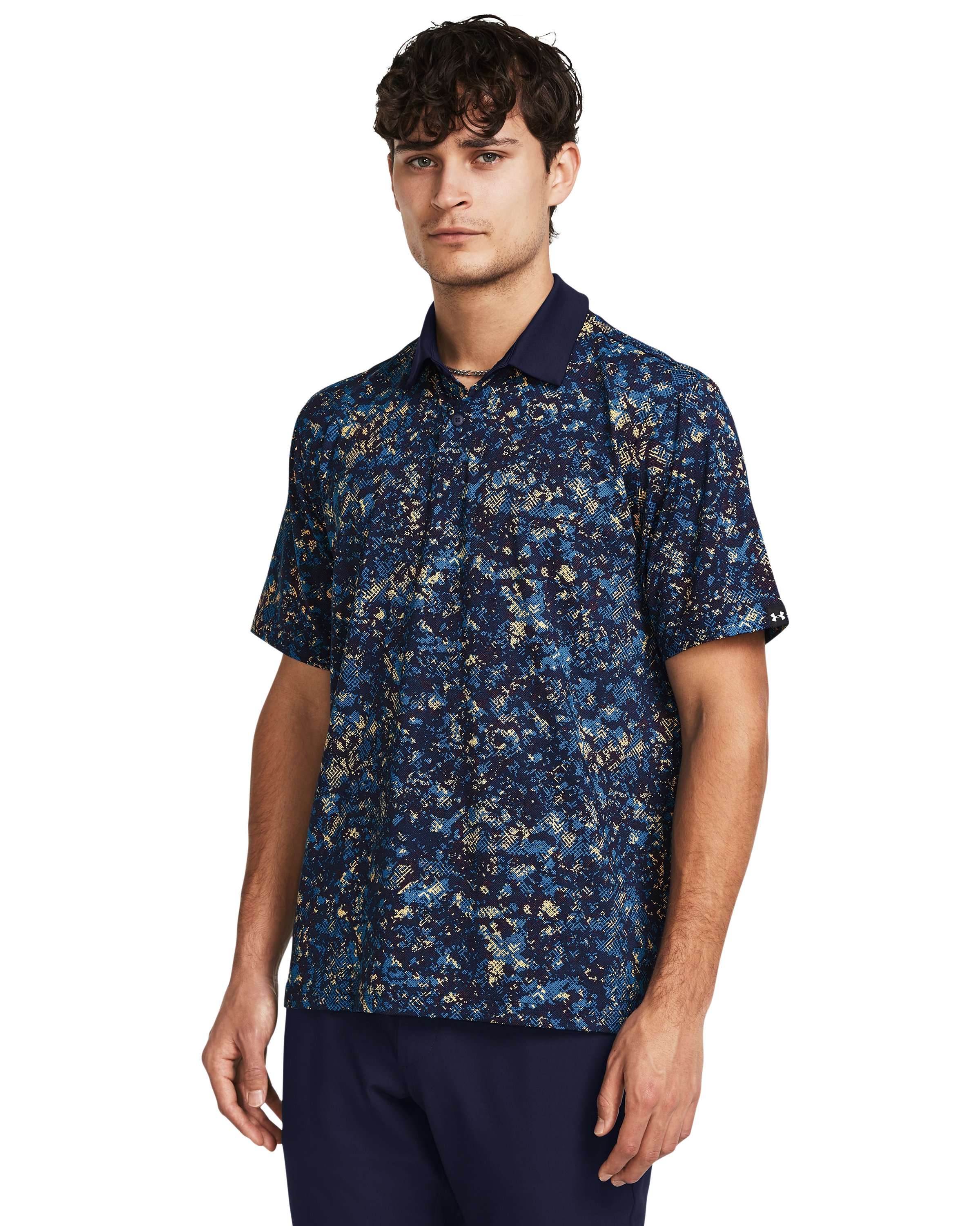 UA Tee To Green Printed Men's Polo 4