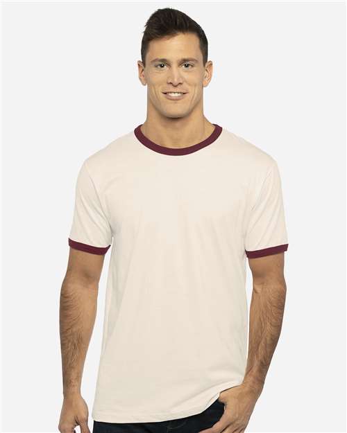 Unisex Cotton Ringer T-Shirt - 3604 27