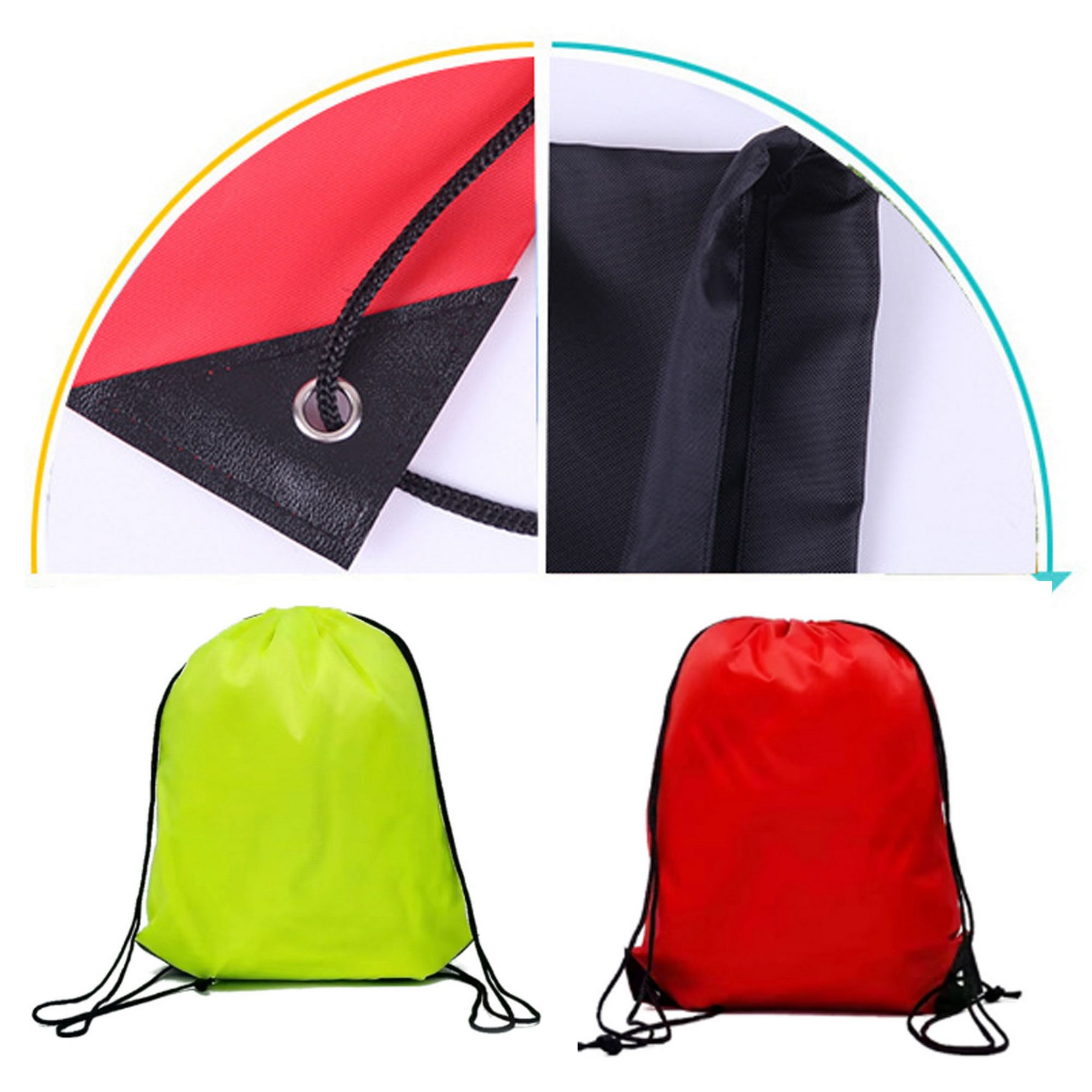 Drawstring Backpack Bag 1