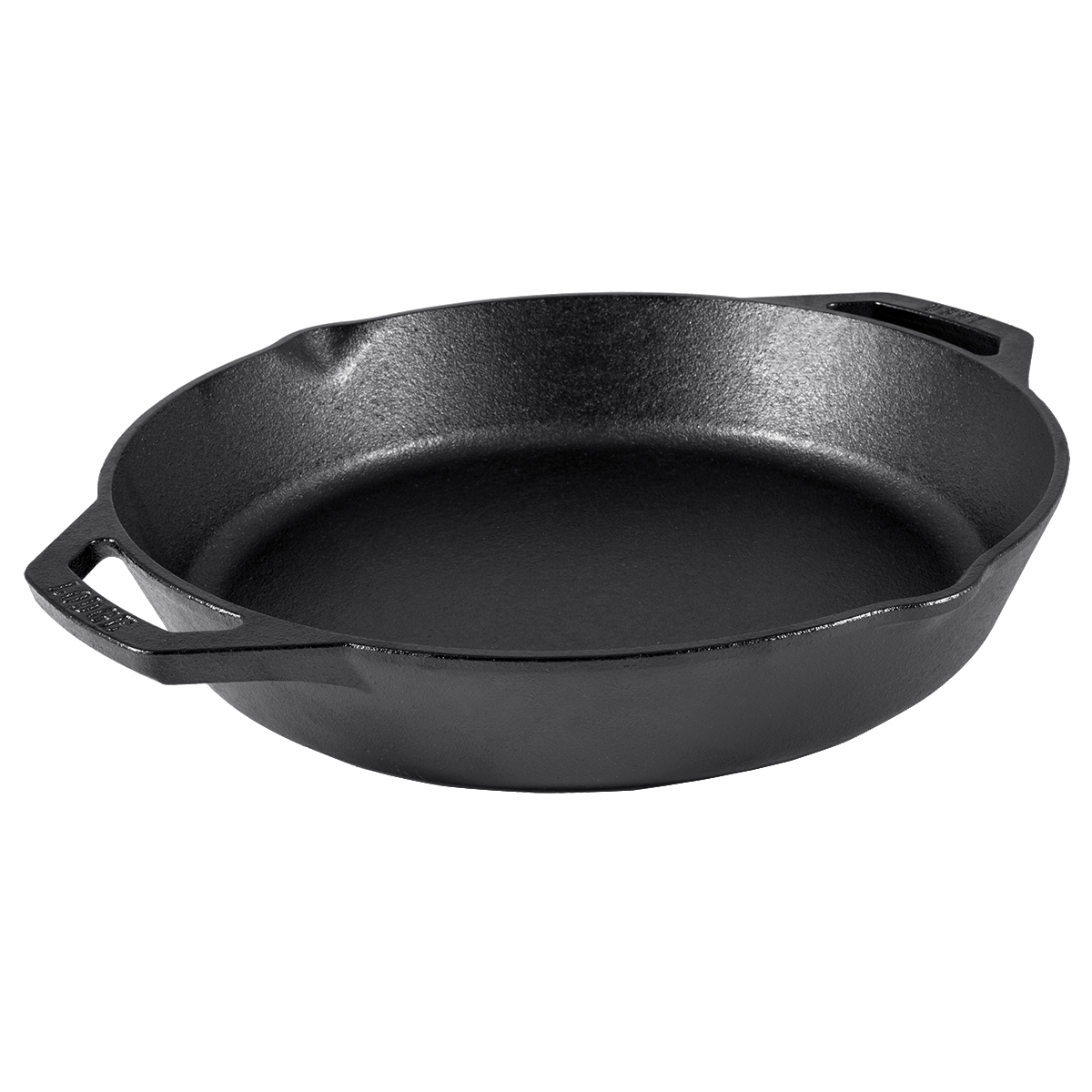Lodge® 12" Cast Iron Dual Handle Pan 4