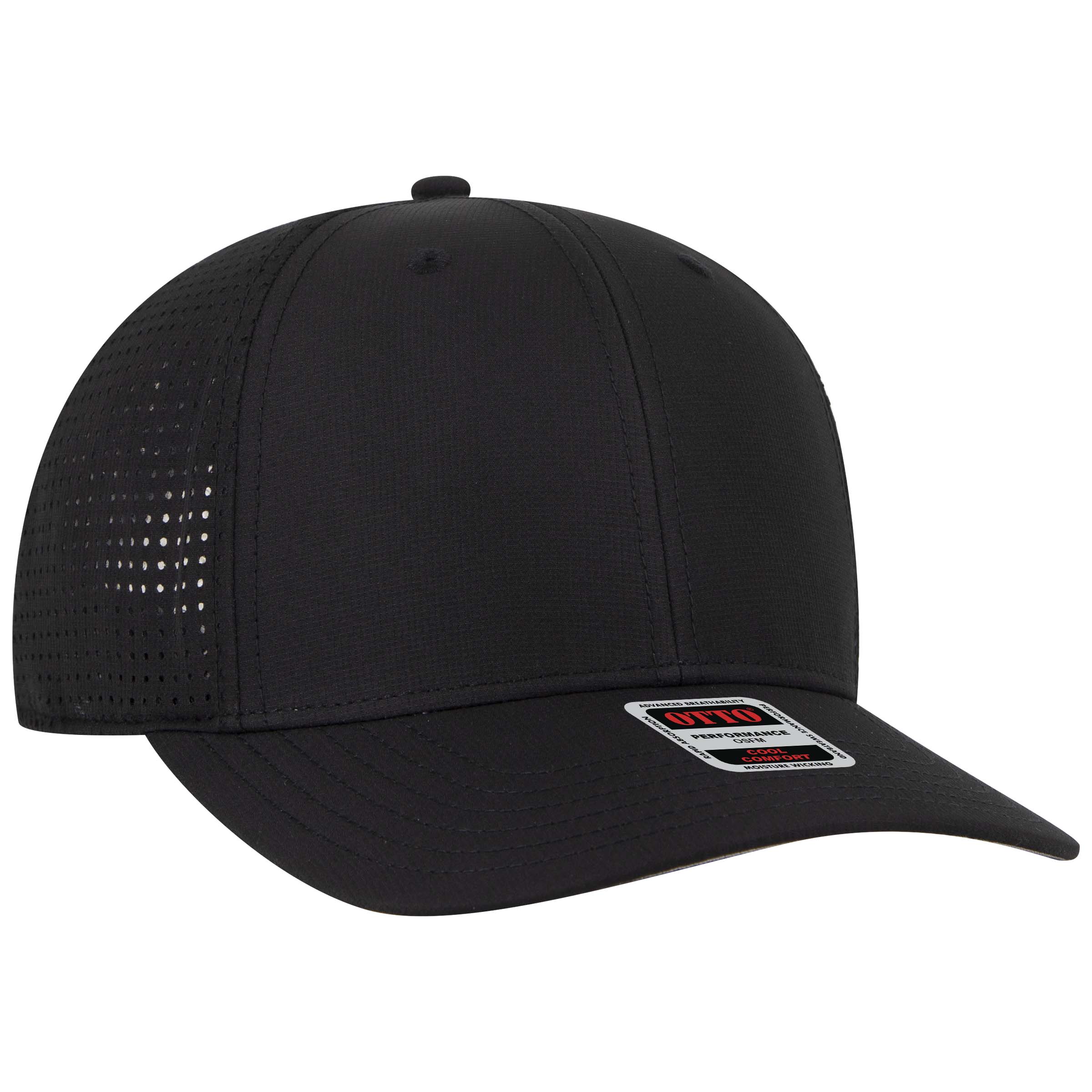 OTTO CAP® 6 Panel Mid Profile Baseball Cap 6