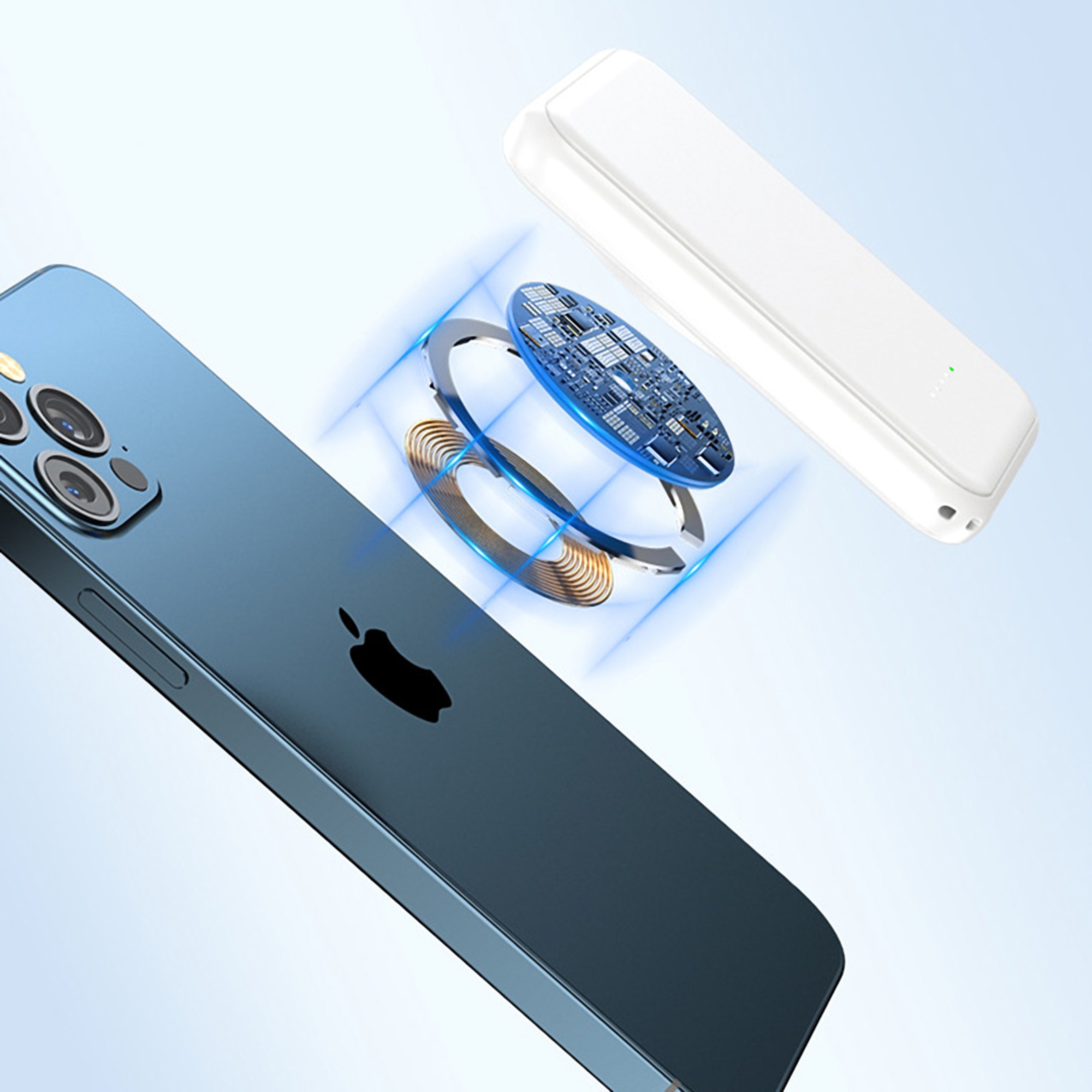 5000mAH Magnetic Wireless Portable Charger 3