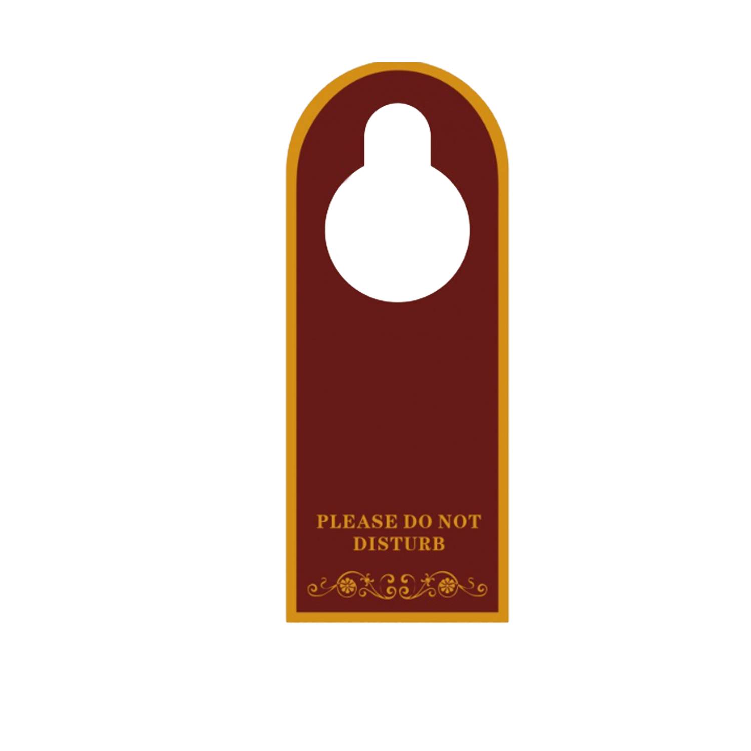 Custom Acrylic Plastic Door Hanger 1