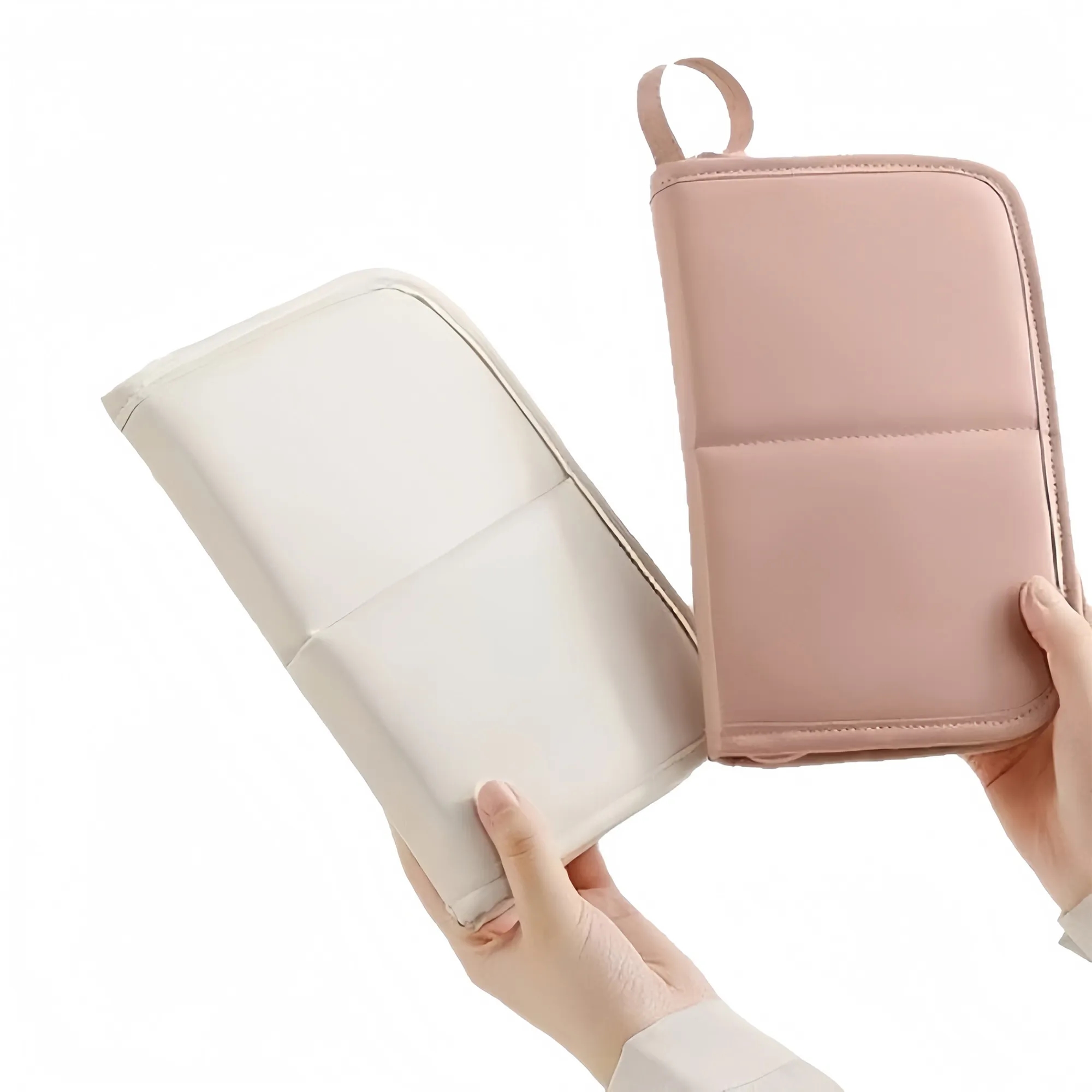 PU Makeup Brush Roll Organizer Travel Cosmetic Bag 3