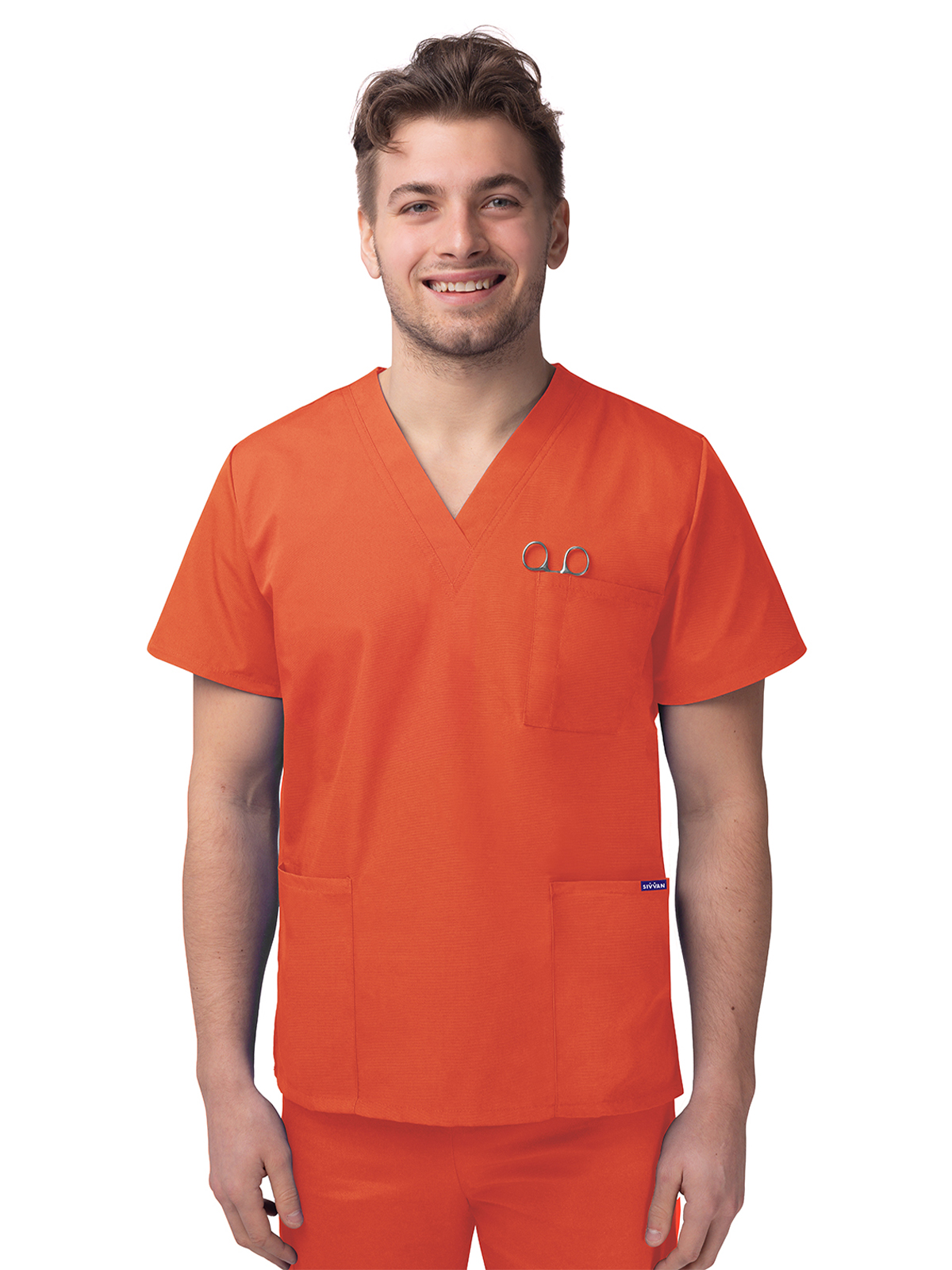 Adar - Sivvan - Unisex V-Neck 3 Pocket Top 44