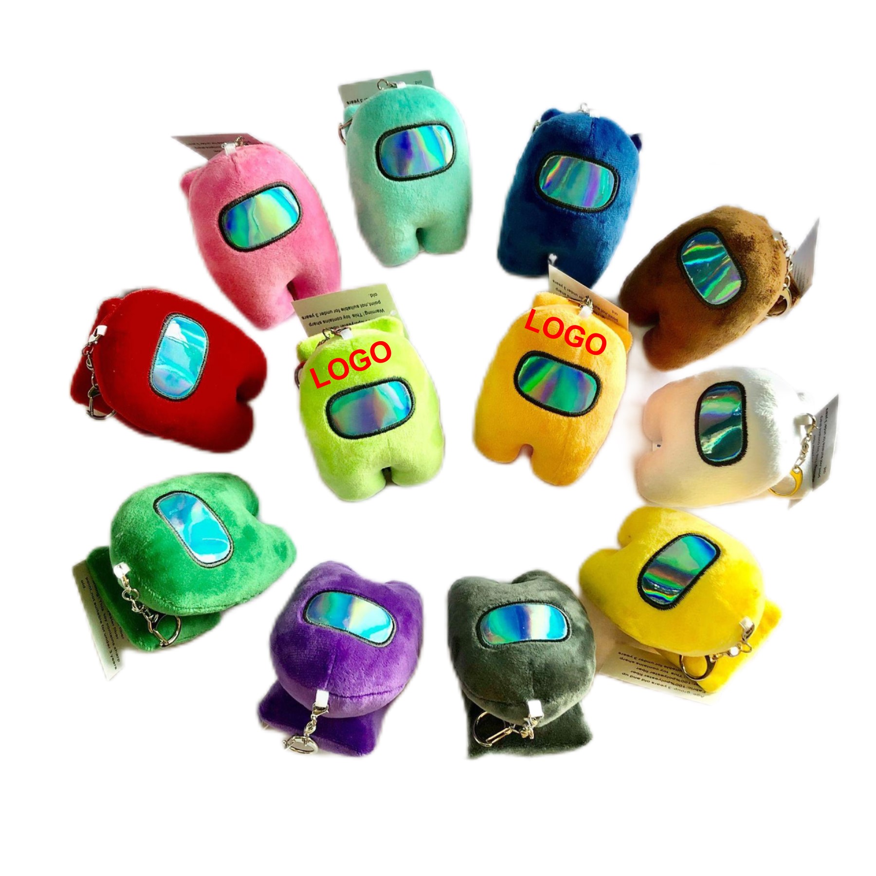 4 Inch Game Character Plush Toy (direct import) 13