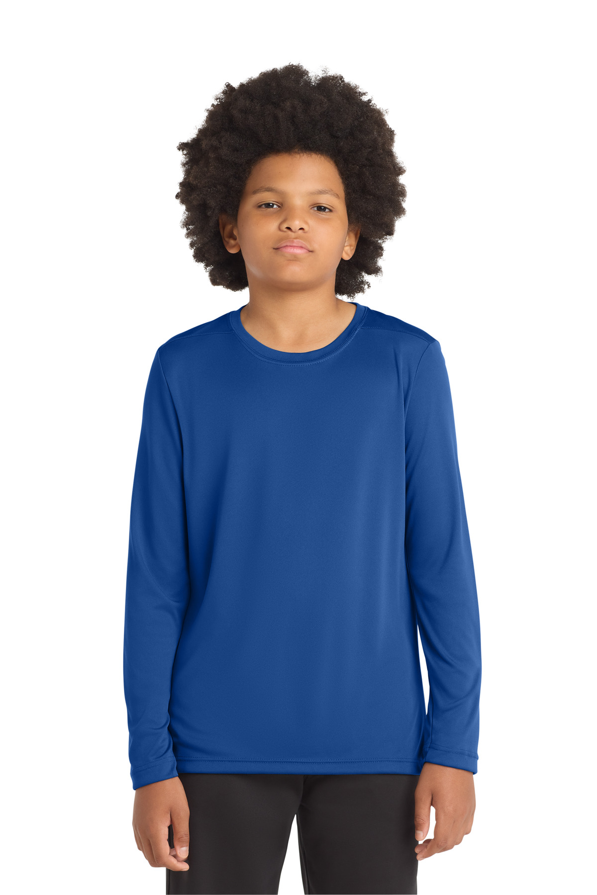 Sport-Tek Youth Posi-UV Pro Long Sleeve Tee. YST420LS 61
