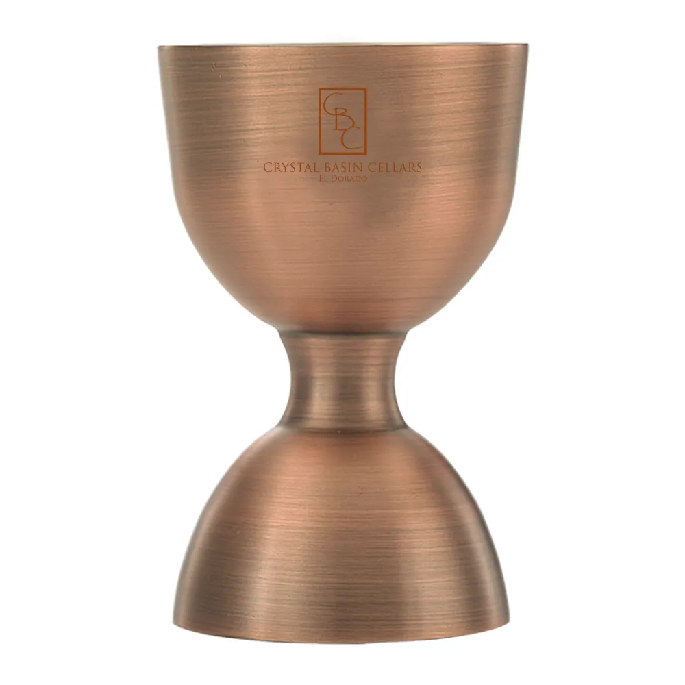25 x 50ml. Straight Rim Bell Jigger 10