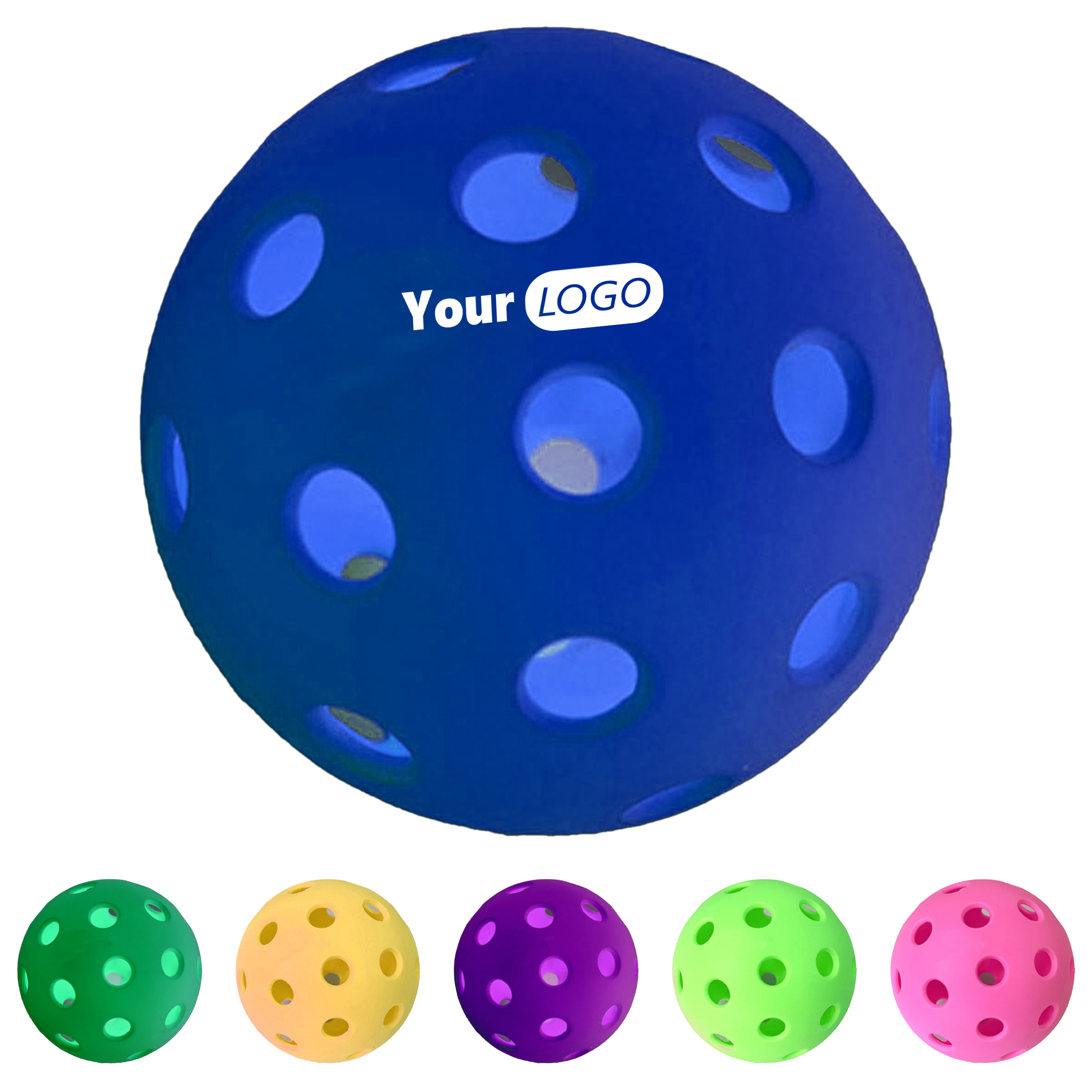 Pe High-Performance 40-Hole Outdoor Pickleball ?C Built For Stability 3