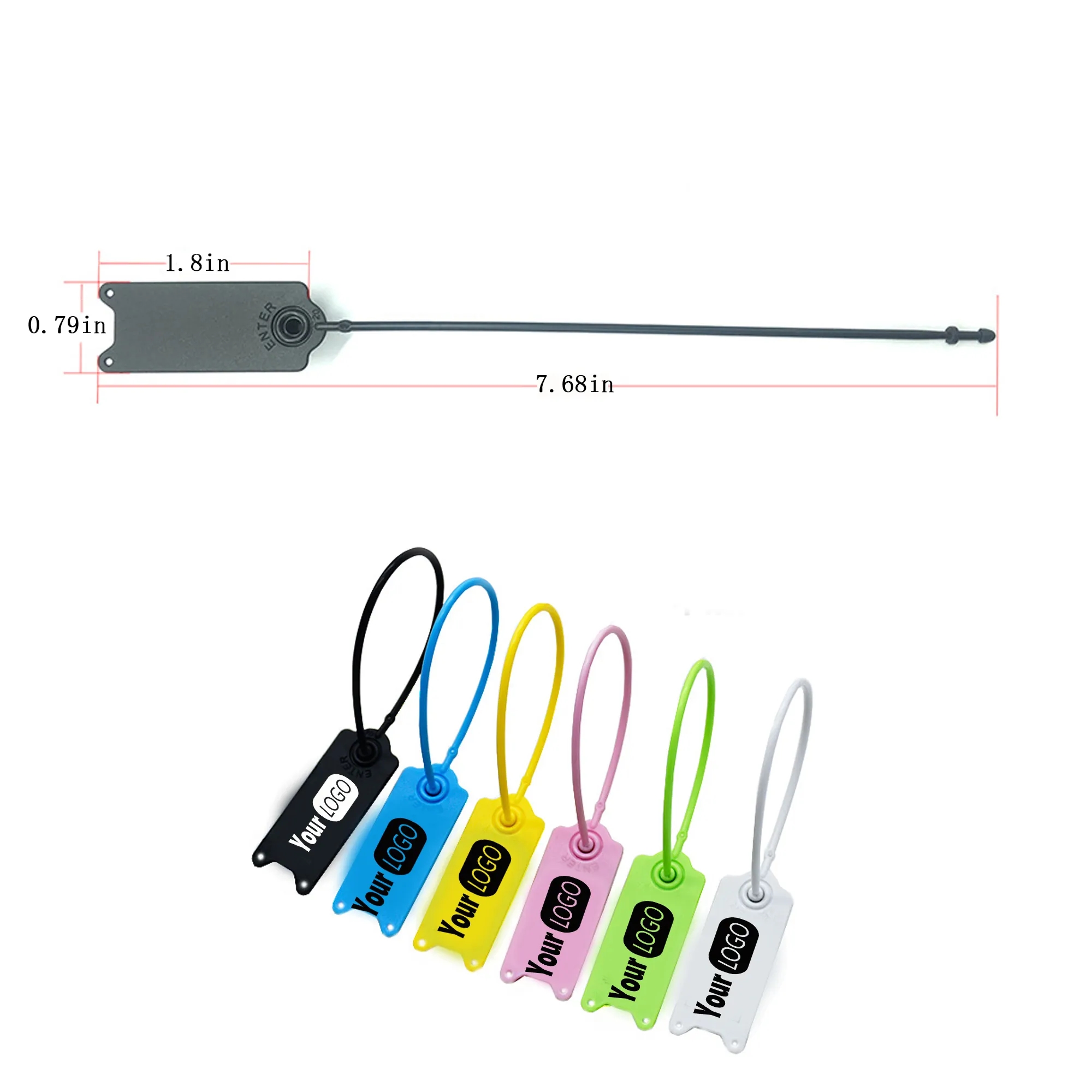 Anti-Switch Custom Logo Seal Tie 2