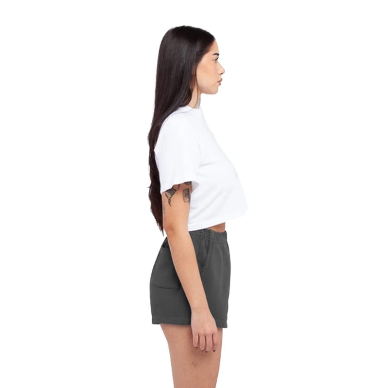 Shaka Wear Ladies' Garment Dye Fleece Shorts 10