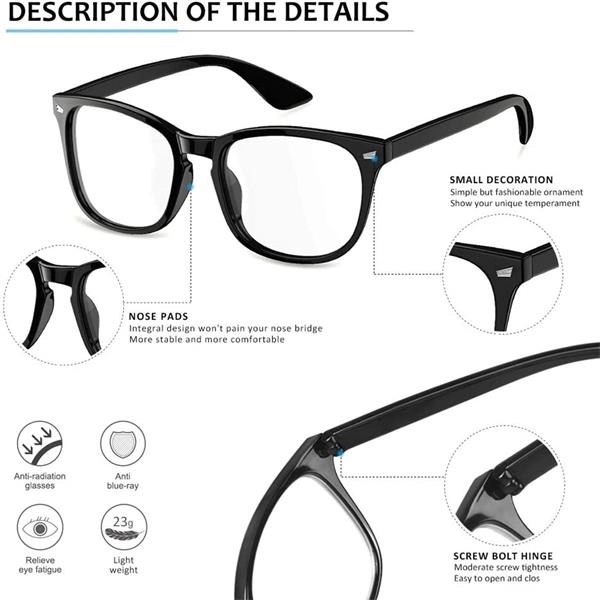 Blue Light Glasses Computer Glasses 2