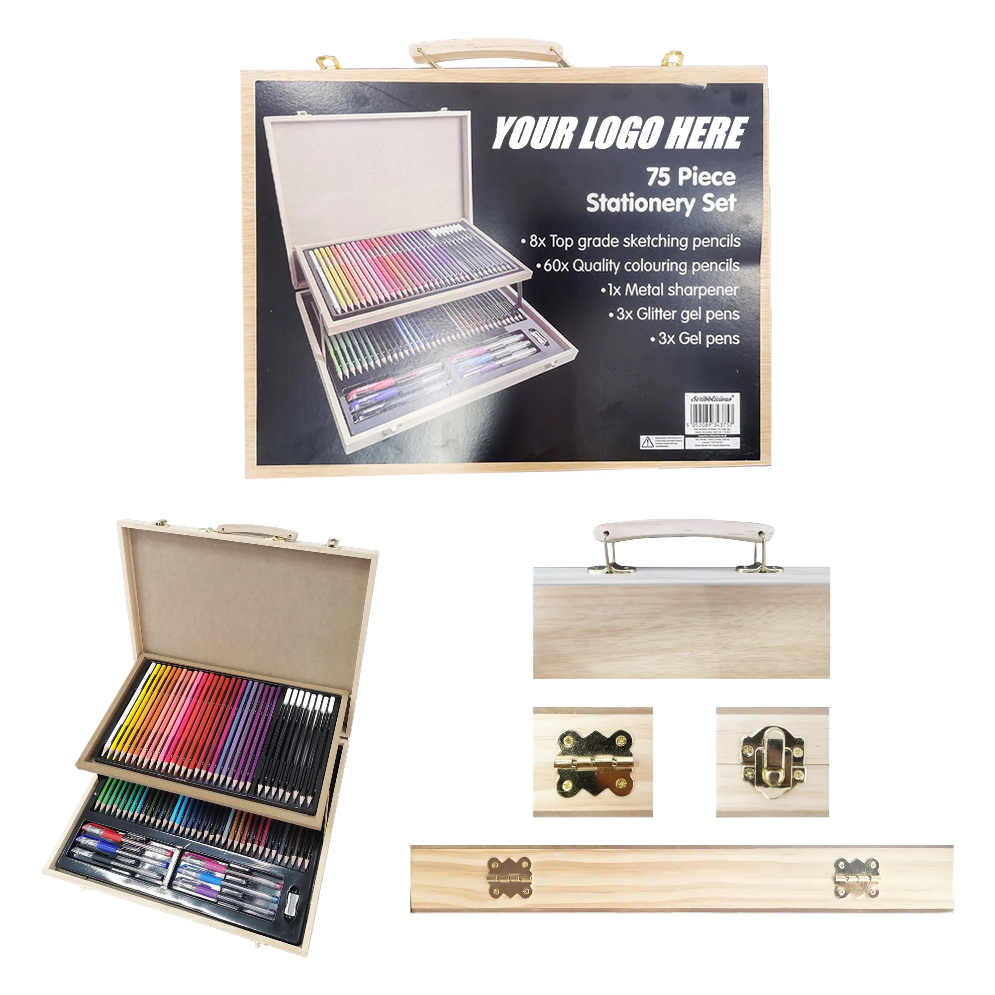 Painting Art Set Foldable Integrated Craft Portable 1
