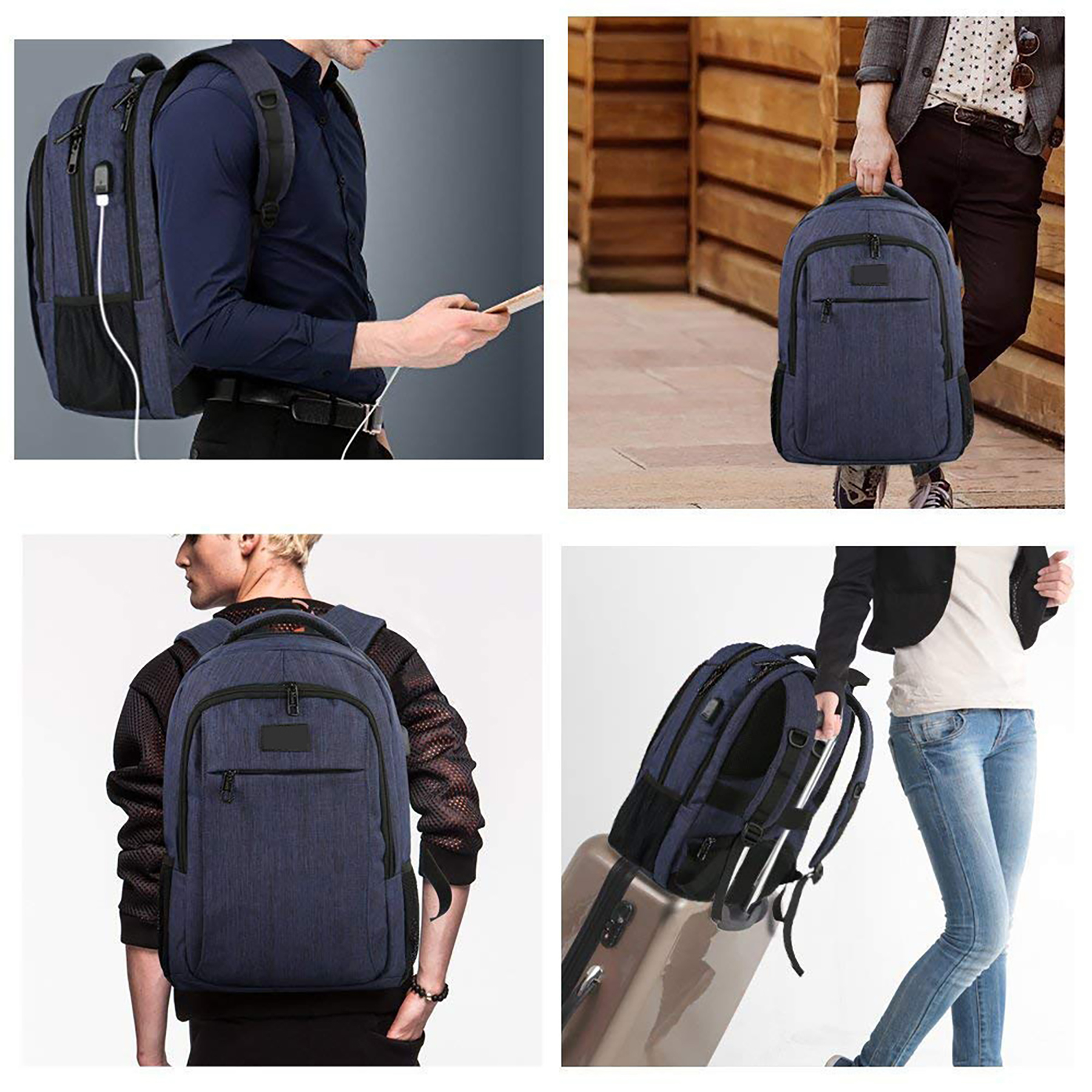 Business Travel Laptop Backpack 4