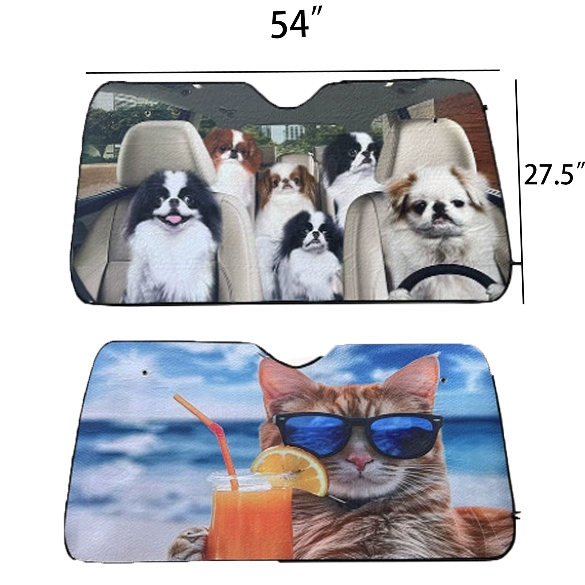 Folding Front Car Windshield Sunshade 2