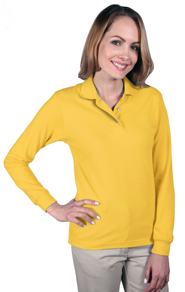 Ladies' Superblend L/S Polo 16