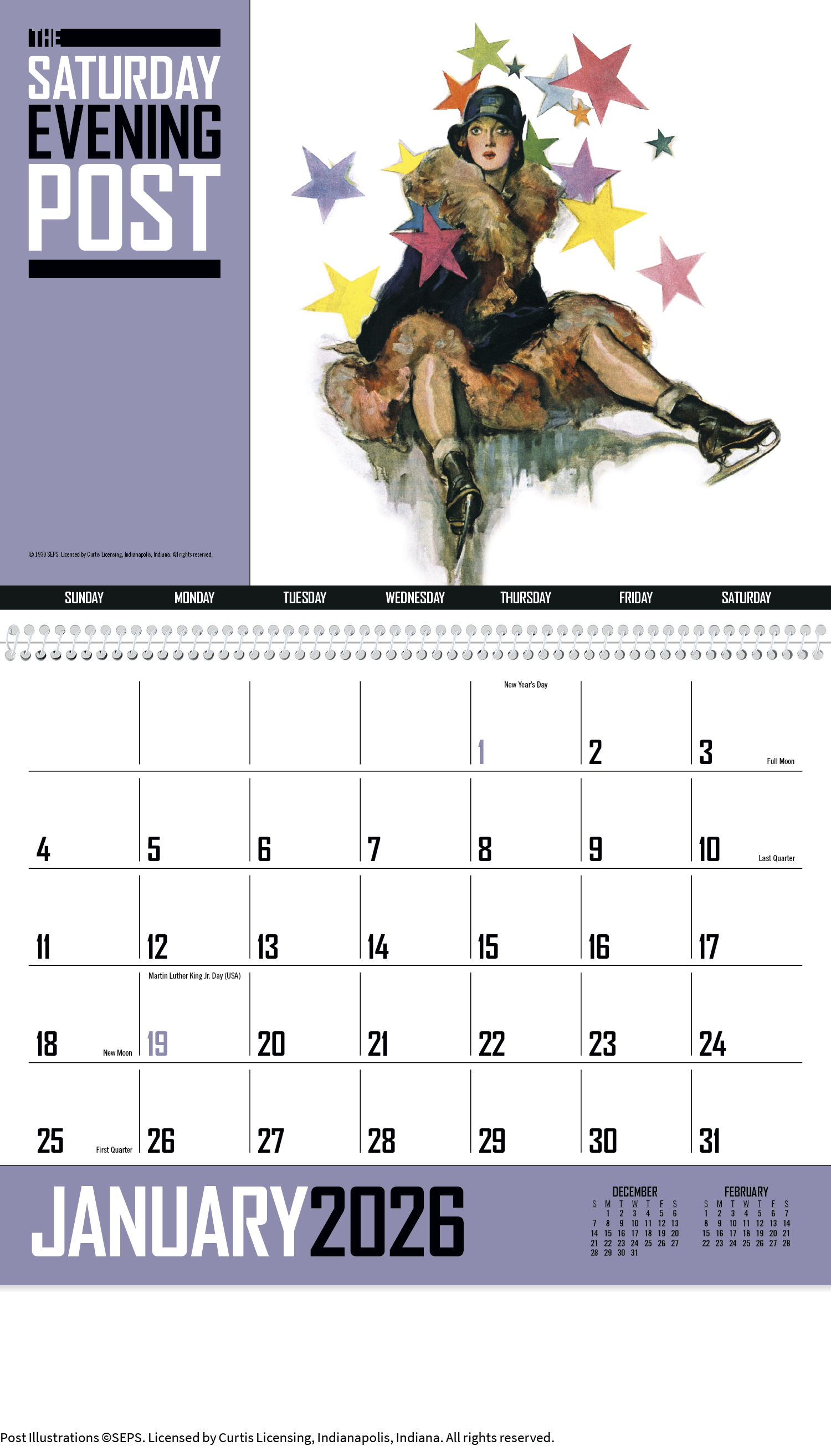 Triumph® Calendars The Saturday Evening Post 33