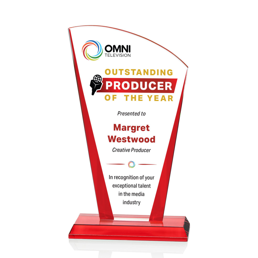 Merivale VividPrint™ Award - Red 6